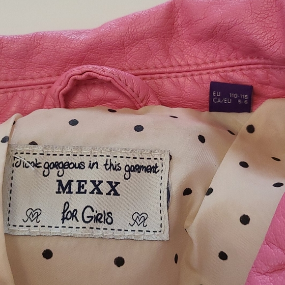 Kids D's vegan leather jacket - Picture 3 of 4